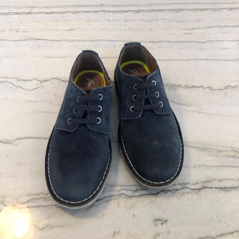 Florsheim Navy Shoes Boys Size 2